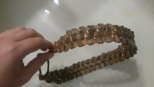 Traditional cedar weaving headband