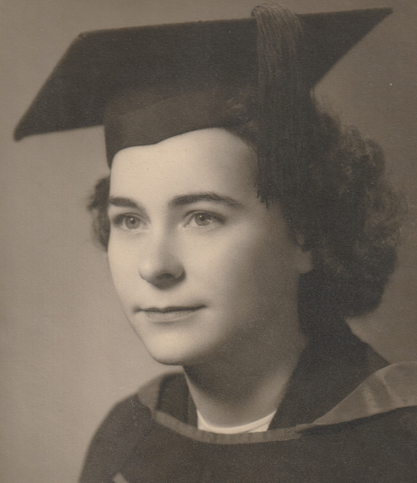 Lois Bewley graduation photo (undated)
