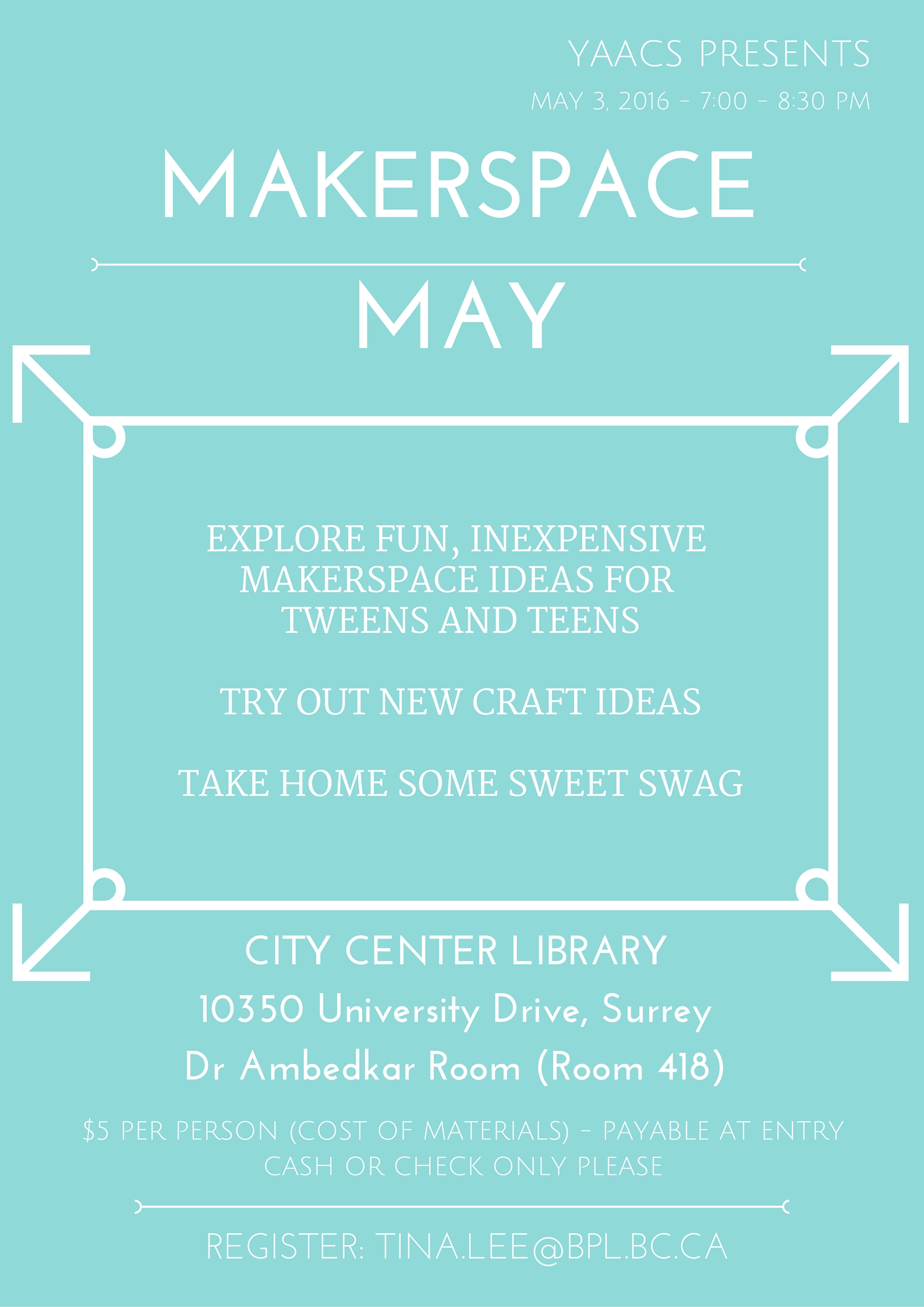 Makerspace May