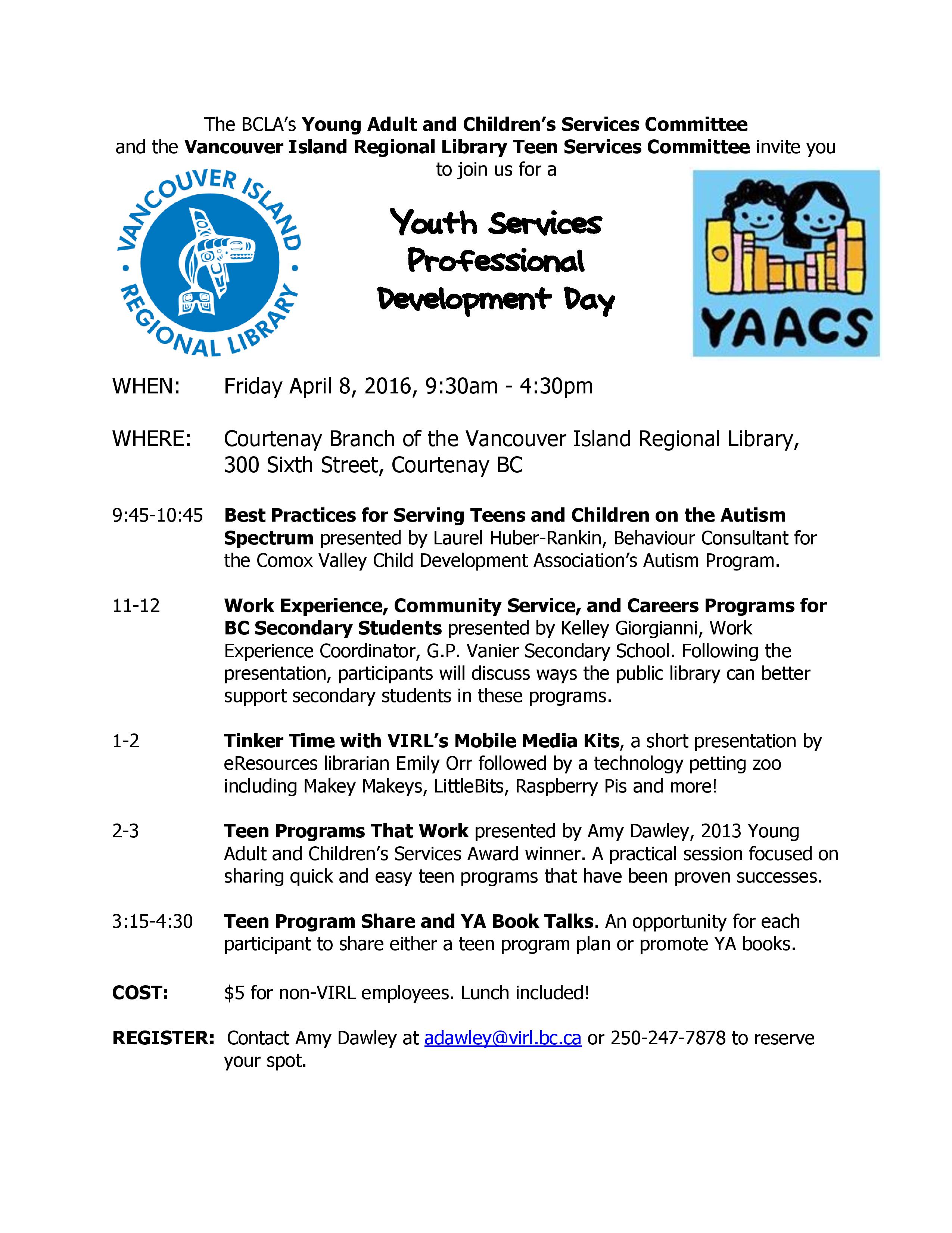 Youth Services PD Day 2016